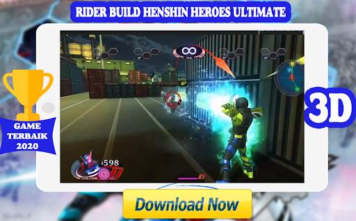 Rider Fighters Build Henshin Legend Ultimate 3D screenshot 4