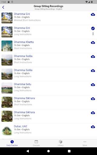 Dhamma.org screenshot 8