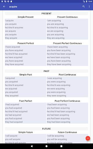 English Verbs screenshot 20