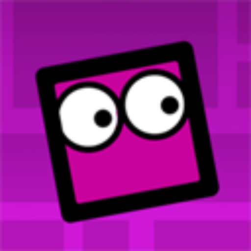 Geometry neon dash icon