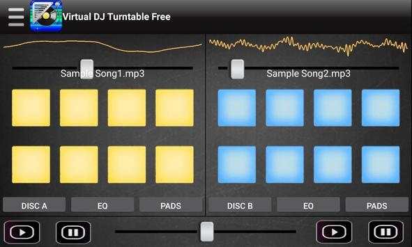 Virtual DJ Turntable Free 5 تصوير الشاشة