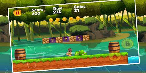 Caveman Adventure : Jungle World Run screenshot 3