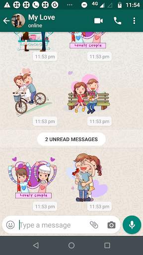 Valentine Day Love Sticker for WhatsApp 2020 screenshot 2