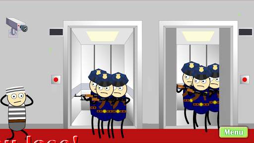 Fleeing The Elevator : Funny Escape Simulation screenshot 2