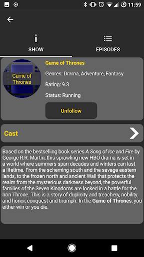 Tv Series Time Manager screenshot 2