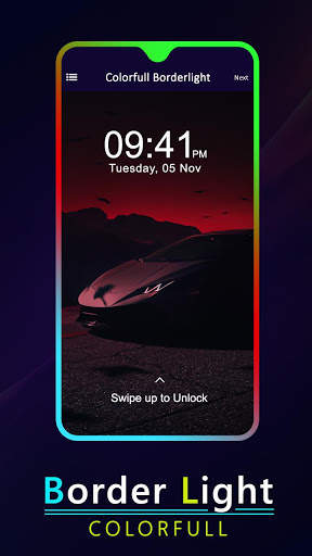 Border Light : Edge Live Wallpaper screenshot 5