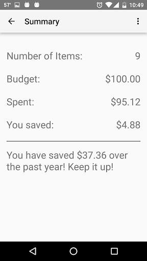 Fubajit Shopping Calculator screenshot 6