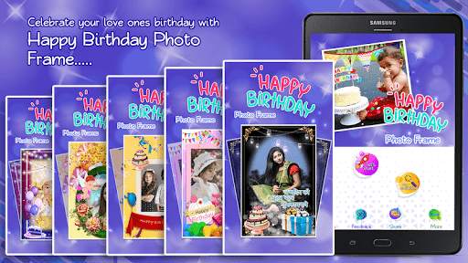Happy Birthday Photo Frame , Birthday Photo Frame 8 تصوير الشاشة