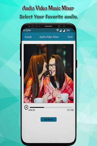 Audio Video Music Maker screenshot 1