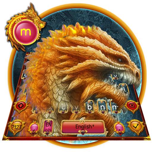 Golden War of Dragon Keyboard 10001007