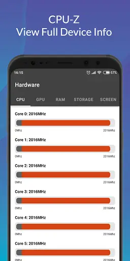CPU-Z - Full Device Info screenshot 1