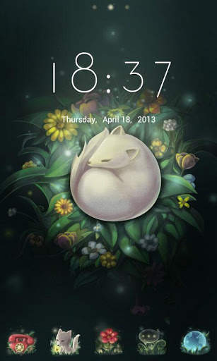 The fox GO Launcher Theme screenshot 1
