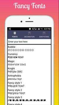 Fancy Text Generator- FREEFIRE & PUBG GAMES screenshot 1
