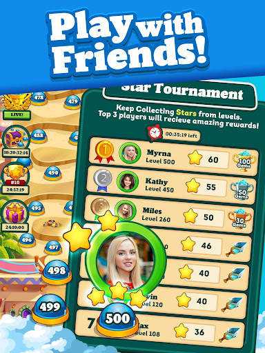 Gem & Jewel Blast Match 3 Game स्क्रीनशॉट 4