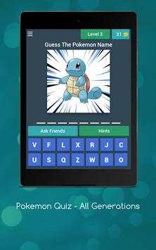 Pokemon Quiz - All Generations screenshot 15