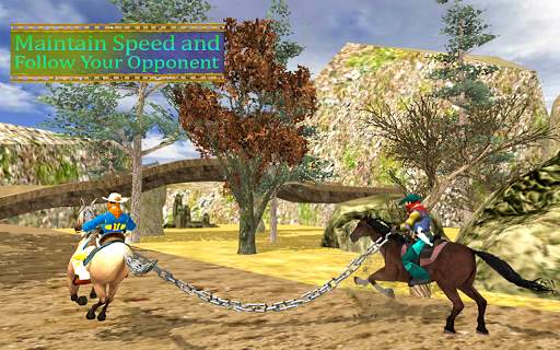 verkettet Pferderennen: Derby Suche Rider screenshot 2