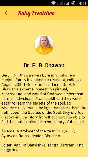 Daily Horoscope Prediction by Dr R B Dhawan Guruji screenshot 6
