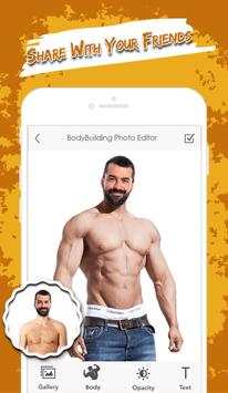 Bodybuilder Photo Editor screenshot 4