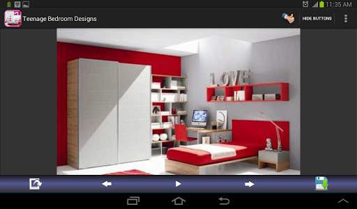 Teenage Bedroom Designs screenshot 12