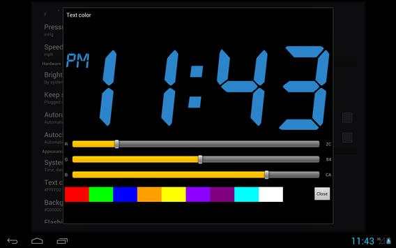 Tablet Clock screenshot 14