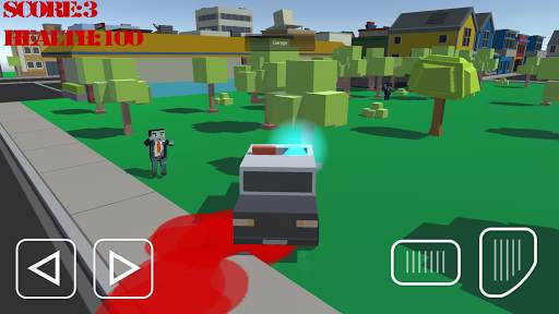 Zombie Car Survival screenshot 1