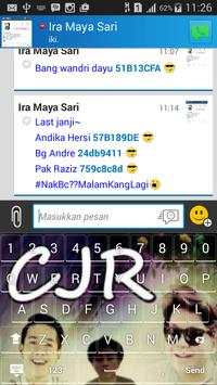 Tema Keyboard CJR screenshot 4