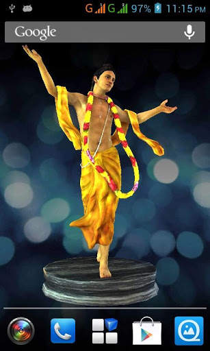 3D Caitanya Live Wallpaper screenshot 1