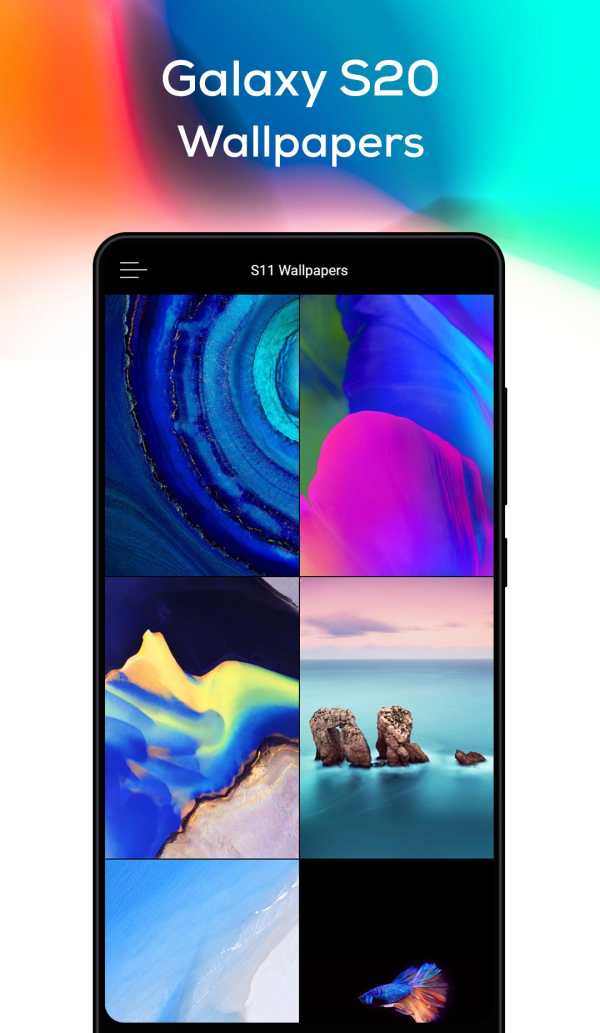 Galaxy S20 and S20 Ultra Wallpapers & Background screenshot 2