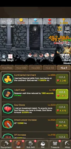 Warrior Straight - Idle RPG screenshot 2
