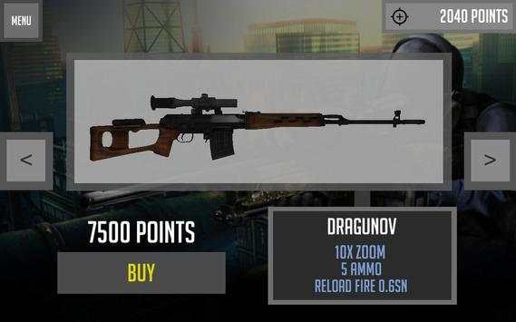 Sniper 3D : Mission-Four Aways screenshot 4