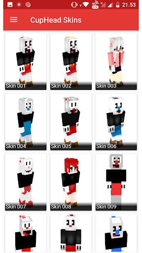 Cup Skins Head For PE screenshot 1