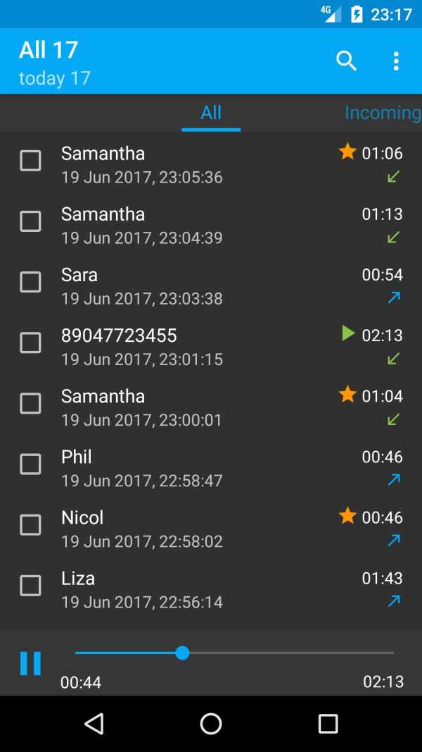 Call recorder Free screenshot 1