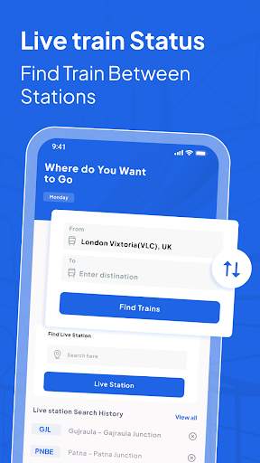 Where is my Train- Live Status screenshot 1