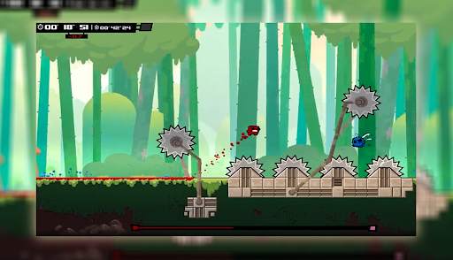 Story Super Meat Boy Forever Royale screenshot 1