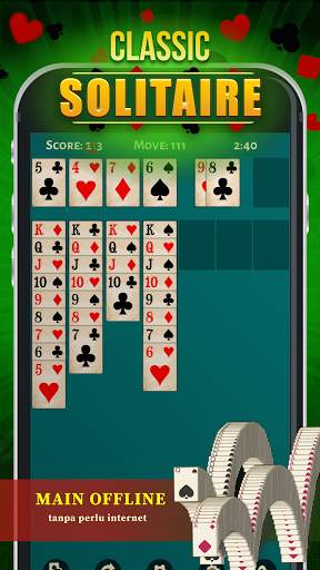 Solitaire Classic - Game Kartu screenshot 1