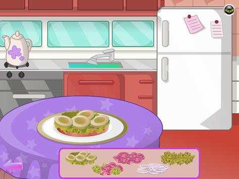 decorat humberger game cooking screenshot 2