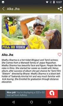 Madhu Sharma Hot Song - Bhojpuri Sexy Video Song screenshot 5