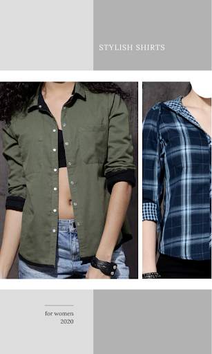 Women Shirt Photo Suit New screenshot 3