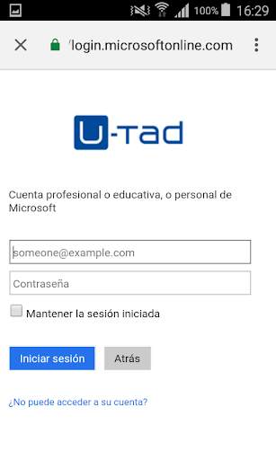 U-tad Mobile screenshot 3