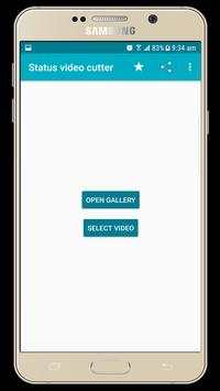 Stauts video cutter for whatsapp screenshot 1