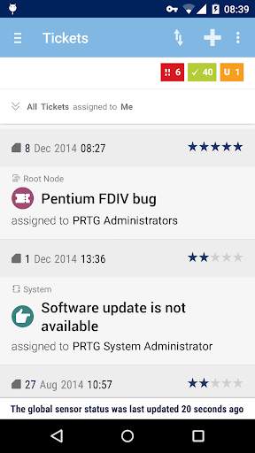 PRTG for Android screenshot 4