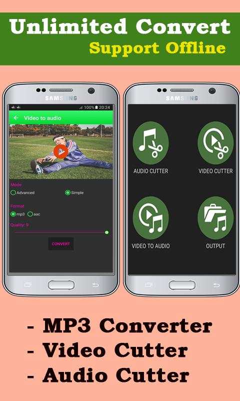 MP4 Video Converter MP3 Audio 1 تصوير الشاشة