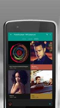 Powerful player MP3 player pro screenshot 1