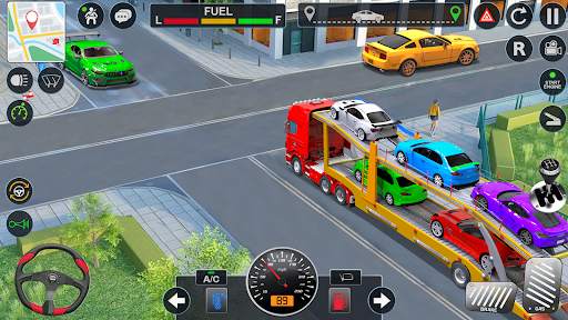 kereta pengangkut lori pemandu screenshot 4