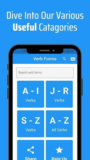 Verb Forms With Telugu Meaning screenshot 6
