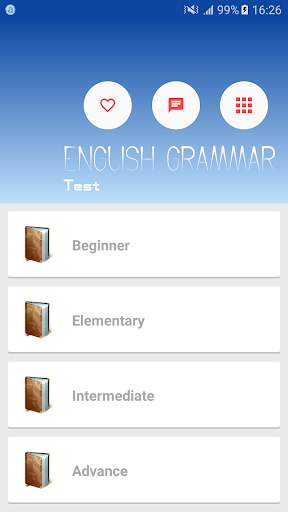 English Grammar Test - Offline screenshot 1