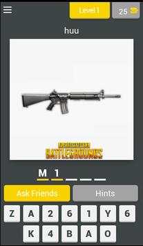 PUBG Quiz Game скриншот 1