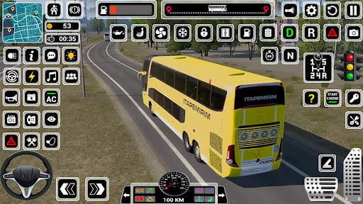Mengemudi Bus Pelatih Kot Euro screenshot 4
