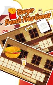 Burguer French Fries Games screenshot 2