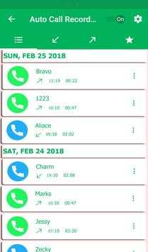 Automatic Call Recorder All 2018: Record call Hide 1 تصوير الشاشة